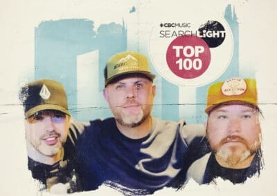 Eric's band, GHOSTOWN, was named one of CBC Music's Searchlight Top 100 Emerging Artists in Canada for 2023